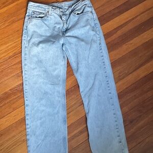 Levi's Light Blue Straight Leg Women's Jeans